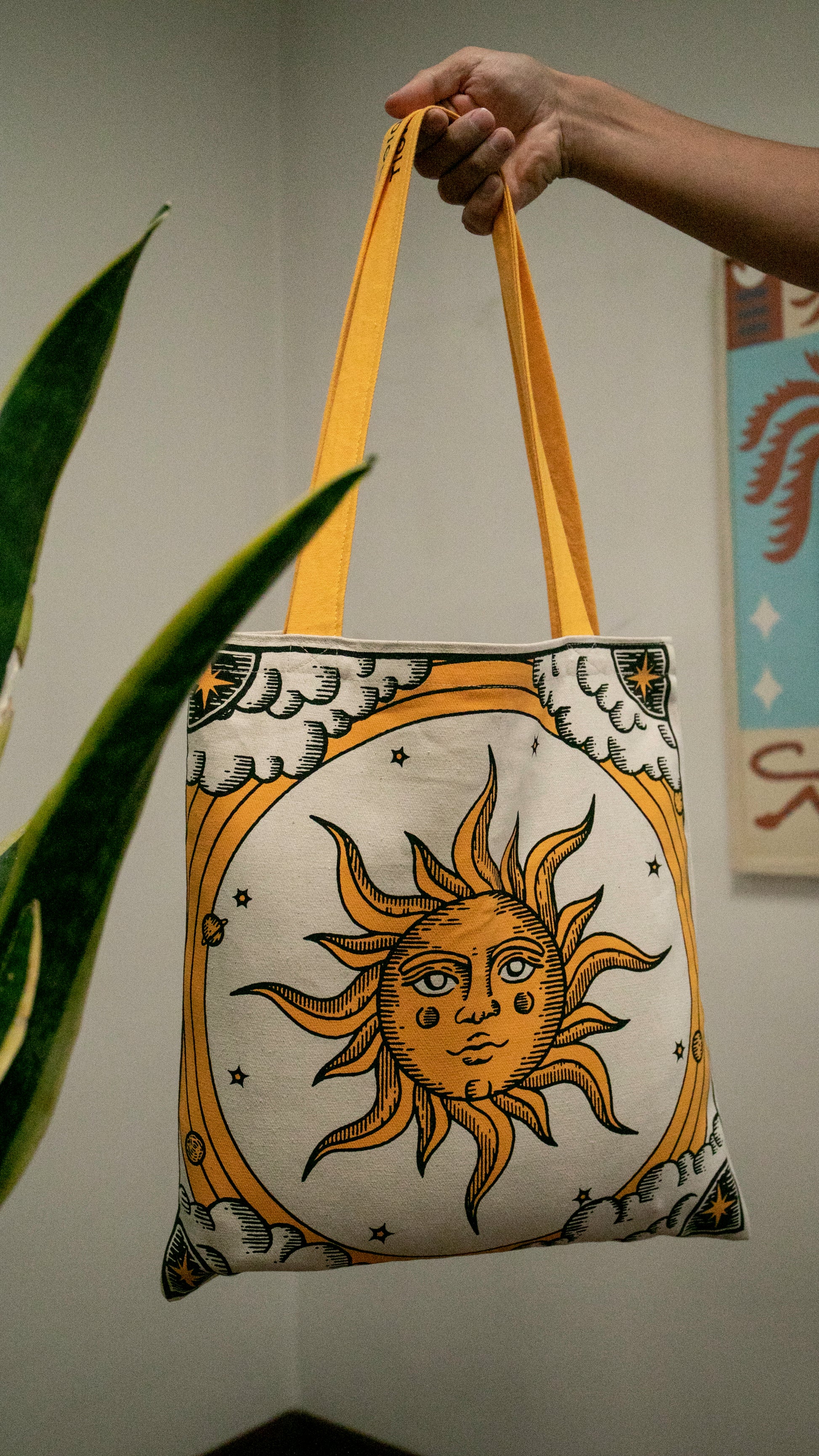 lune tote bag